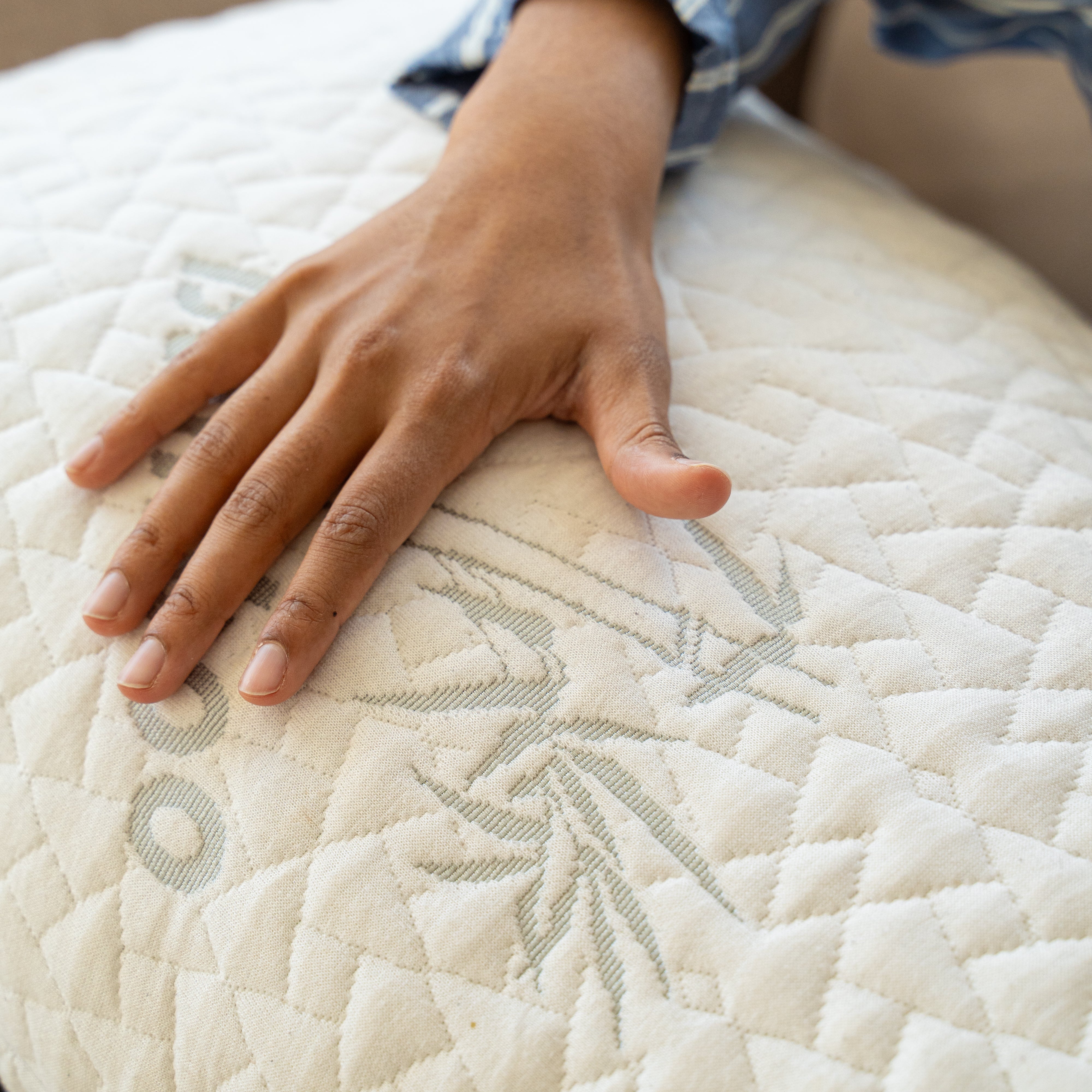 145 x 50 cm, Luksus Body Pillow med Bambus Cover og Memory Foam