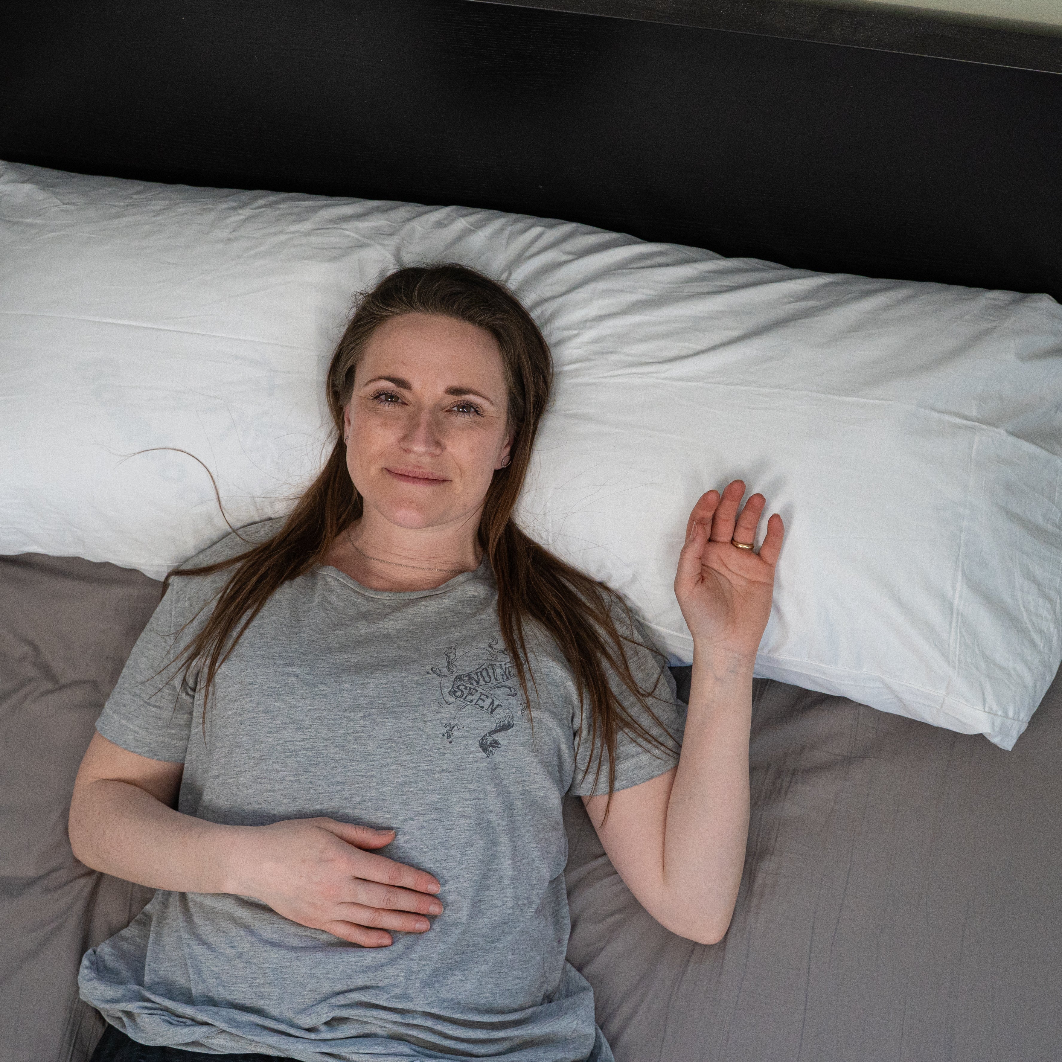 145 x 50 cm, Luksus Body Pillow med Bambus Cover og Memory Foam