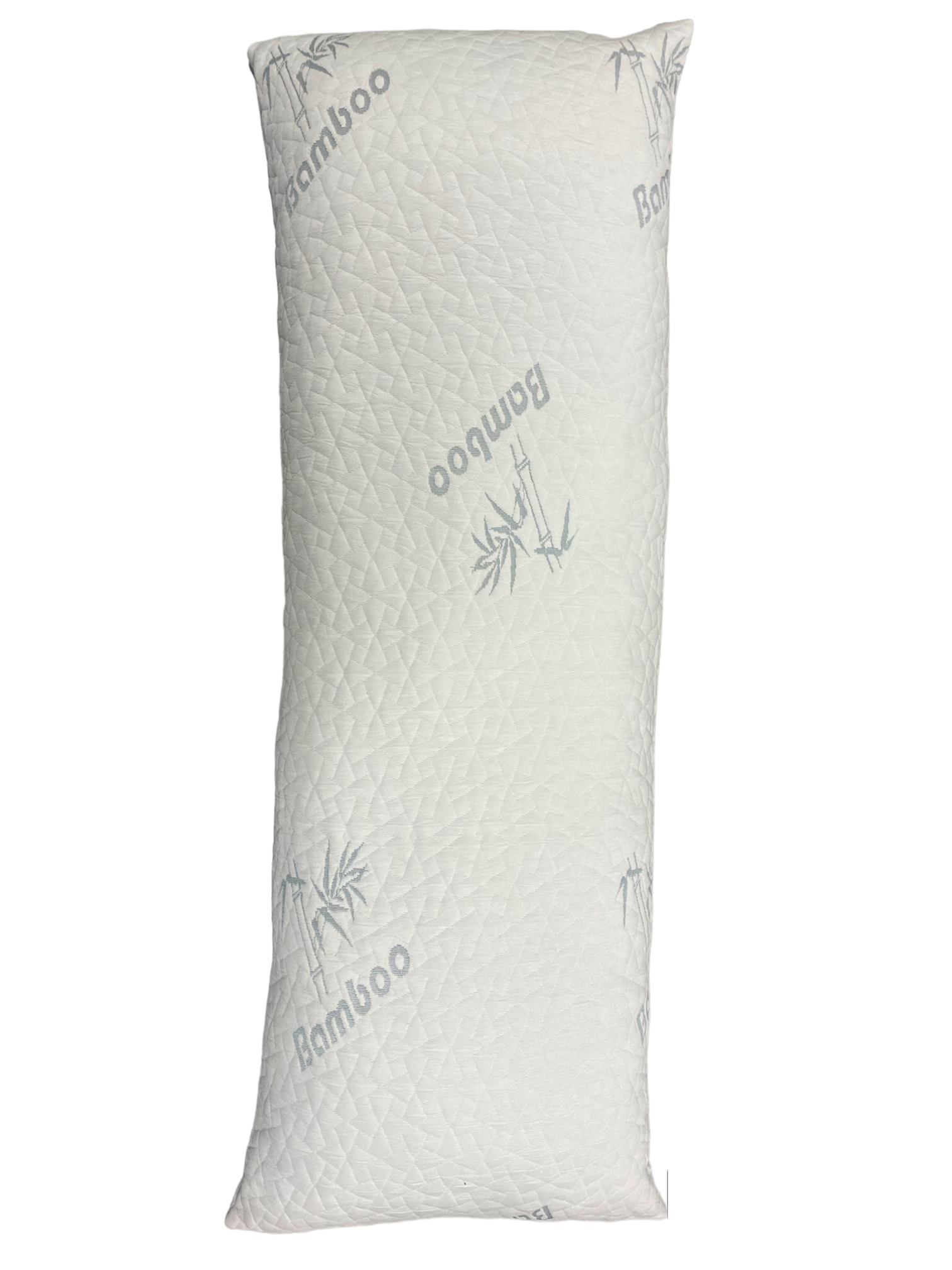 145 x 50 cm, Luksus Body Pillow med Bambus Cover og Memory Foam