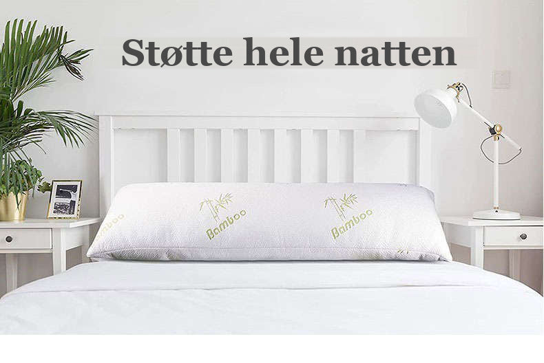 Luksus Body Pillow i soveværelse – støtte hele natten